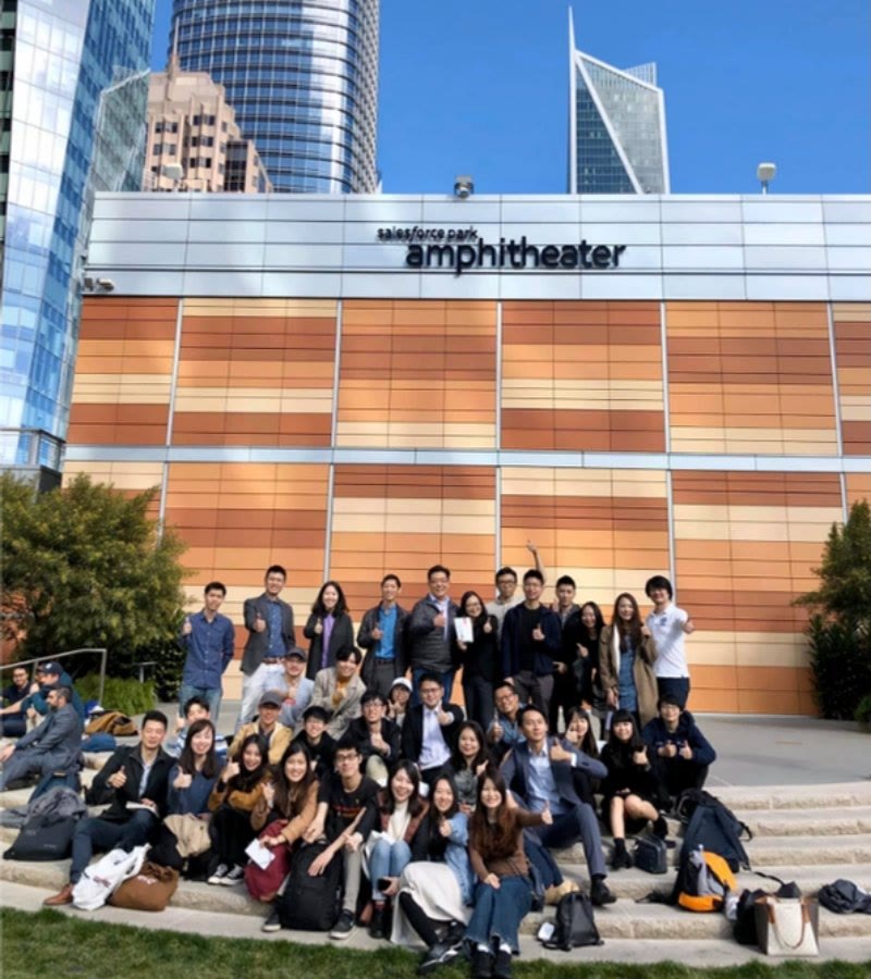 OST group at Salesforce Park